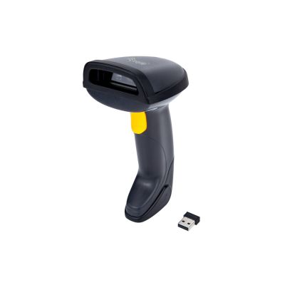 2D Laser Barcode Scanner Wireless / 2.4GHz + BT + Hlt