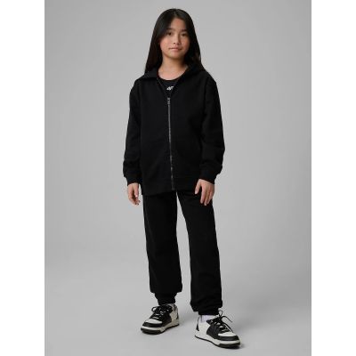 4. Girls’ Loose-Fit Hooded Sweatshirt 4F 4FJRMM00TSWSF2713-20S