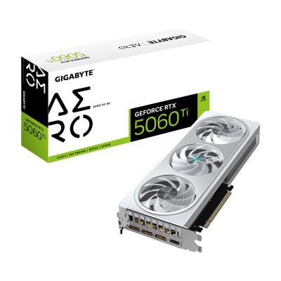 9. Gigabyte GeForce RTX 5060 Ti AERO OC 8GB Graphics Card