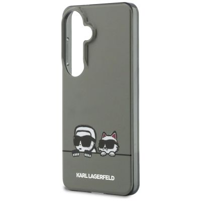 6. Karl Lagerfeld IML Peekaboo Karl&Choupette MagSafe Case for Samsung Galaxy S26 - Black