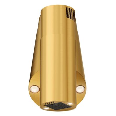 3. MAAN Elba PB 31 Glossy Gold Cooker Hood