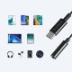 15. Choetech AUX003 USB-C / DC 3.5mm audio adapter - black