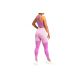 3. GymHero Leggings Stripes W MAUVE
