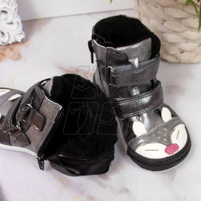 4. Kornecki Jr 6583 KOR6583C Velcro ankle boots