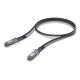 Ubiquiti UACC-DAC-QSFP28-0.5M InfiniBand/Fiber Optic Cable 0.5m Black