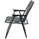 2. CAMPING CHAIR WITH ARMRESTS 52x44x75CM FOLDING GRAY