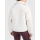 8. Women's loose sherpa fleece with stand-up collar 4F 4FWAW26TFLEF463-11S
