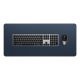 2. Satechi Premium Desk Mat in Vegan Leather (Blue)