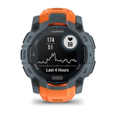 6. Garmin Instinct 3 50mm SOLAR Twilight Solstice Watch