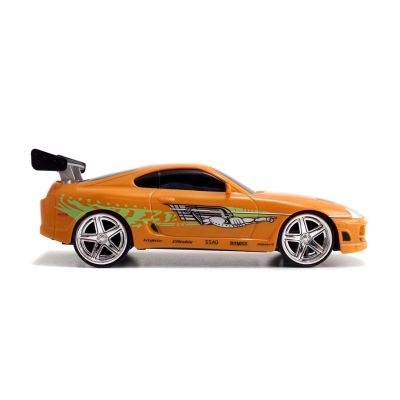 3. Jada Toys Jada RC F&F Brians Toyota 1:24 Remote Controlled Model On-Road Race Car Electric Motor