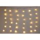 29. CHRISTMAS TREE LIGHTS LIGHT CURTAIN OUTSIDE/INTERNAL 144 LED 120X120CM WITH REMOTE CONTROL WARM WHITE