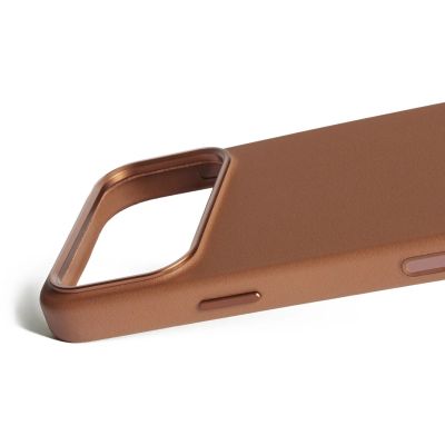 7. Mujjo Leather Case - MagSafe compatible leather case for iPhone 17 Pro Max (tan)