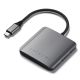 Satechi - Hub - with Power Delivery - 4 x USB-C 3.2 Gen 2 - Desktop Computer