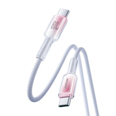 3. Joyroom S-A42 Crystal-Clear Series 60W USB-C - USB-C cable 1.2m - white