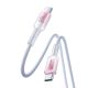 3. Joyroom S-A42 Crystal-Clear Series 60W USB-C - USB-C cable 1.2m - white