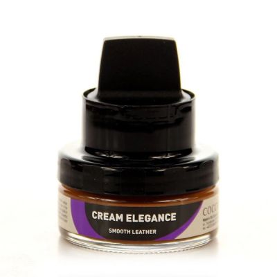 14. CREAM ELEGANCE Coccine Medium Brown Shoe Care Cream