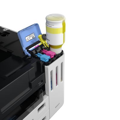 2. Canon MAXIFY GX 7150 Printer, Inkjet, Color Printing, 600 x 1200 DPI, A4, Direct Print, White