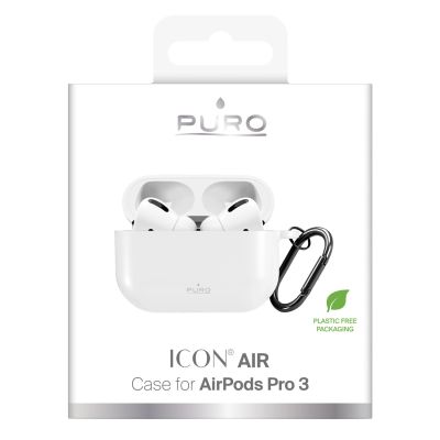 2. Puro Icon Case for AirPods Pro 3 - White