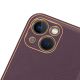 6. Dux Ducis Yolo iPhone 14 Plus case elegant purple faux leather cover