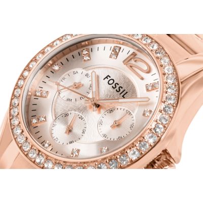 4. FOSSIL Riley ES2811 Ladies' Watch + BOX