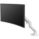2. Ergotron HX Desk Monitor Arm White - desk mount for monitor