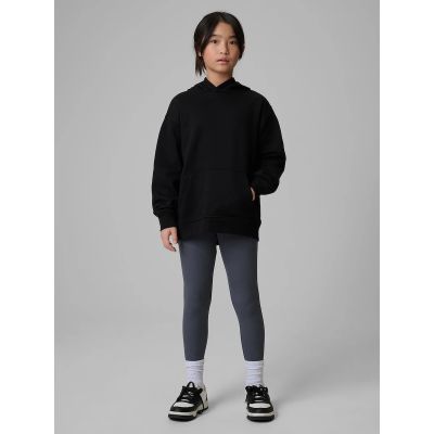 4. Girls' loose sweatshirt with hood 4F 4FJRMM00TSWSF2714-20S