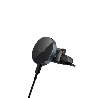 5. Tech-Protect mm15W-V5 Magnetic MagSafe Car Mount for Air Vent/CD Slot - Black