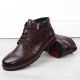 31. Rieker M RKR625 comfortable leather ankle boots lined with wool, brown