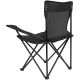 20. FOLDING CAMPING CHAIR 50X50X80CM BLACK