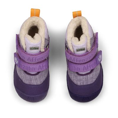 5. Affenzahn Snuggy Butterfly Barefoot Walking Shoes (01502-40214)