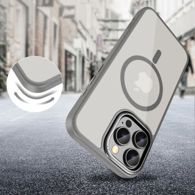4. Tech-Protect MagEdge MagSafe case for iPhone 16 Pro Max - titanium