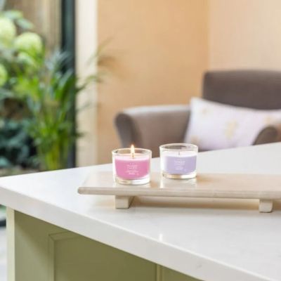 4. LEMON LAVENDER YANKEE Mini Candle