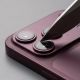 5. Tech-Protect Camfull Fit+ Tempered Glass Camera Screen Protector for iPhone 18 Pro Max - Burgundy