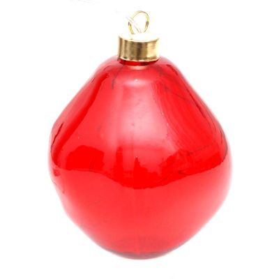 14. GLASS BALL MATRIX DROP LED 10CM RED