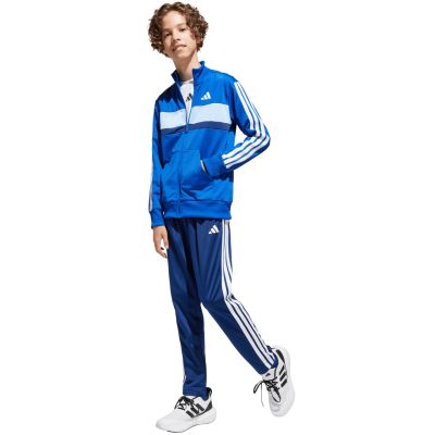 23. adidas Seasonal Essentials Tiberio 3-Stripes Jr JC7518 tracksuit