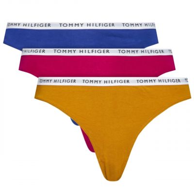 4. Tommy Hilfiger 3-Pack Thong Underwear W UW0UW02829