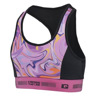 6. IQ Cross The Line Clai Jr 92800597517 Sports Bra