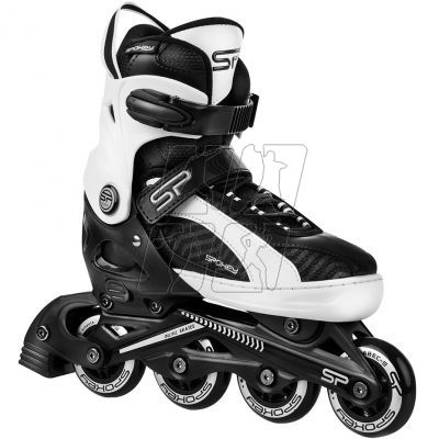 Inline skates Spokey Ori Bk / Wh Jr 926986-926987-926988