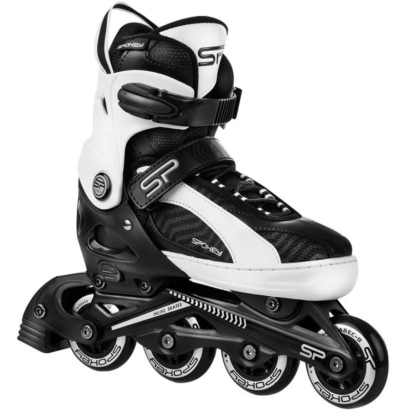 Spokey Ori Bk/Wh Jr inline skates 926986-926987-926988