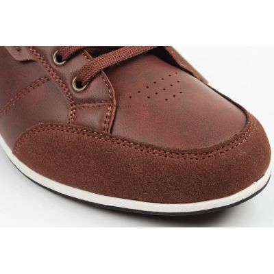 6. Wrangler men's shoes sneakers Rhys brown fashionable shoes