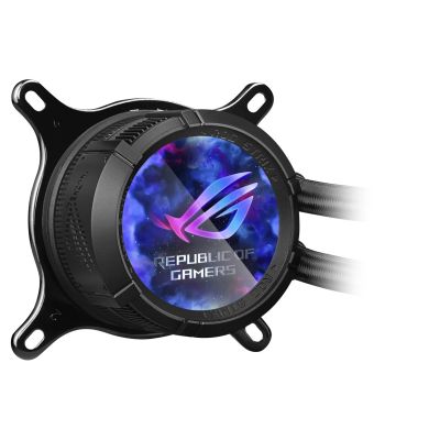 5. Asus ROG STRIX LC III 360 ARGB LCD Cooler