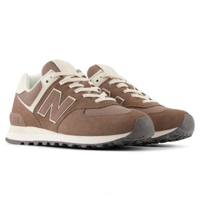 13. New Balance WL574 lifestyle brown women's sneakers (WL574RTS)