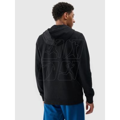 4. Hooded zip-up sweatshirt 4F M 4FWAW24TSWSM1966-20S