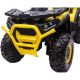 34. BATTERY-POWERED QUAD CAR TRAPPER YELLOW 1033013