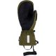 VIKING Norvik Pro Mitten Adult Freeride Gloves Khaki with White Leather 10