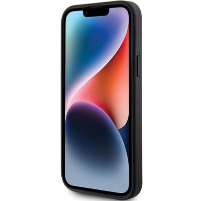 5. Guess GUHMP15MPSAHMCK iPhone 15 Plus 6.7" black/black hardcase Saffiano MagSafe