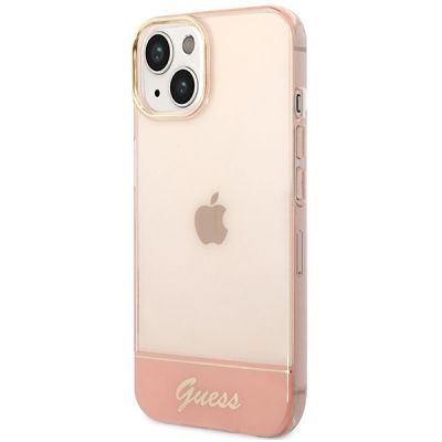 2. Guess GUHCP14MHGCOP iPhone 14 Plus 6.7 "pink / pink hardcase Translucent