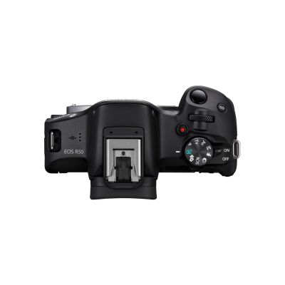8. Canon EOS R50, Black + RF-S 18-45mm F4.5-6.3 IS STM Kit Mirrorless camera 24.2 MP CMOS 6000 x 4000 px Black