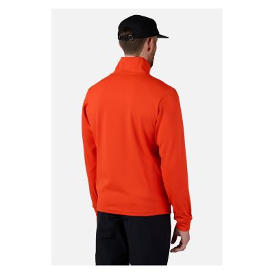 4. ROSSIGNOL Mid Layer Thin Men's Sweatshirt Orange