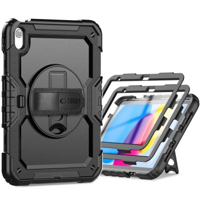 15. Tech-Protect Solid360 Case for iPad 10.9" 2022 - Black